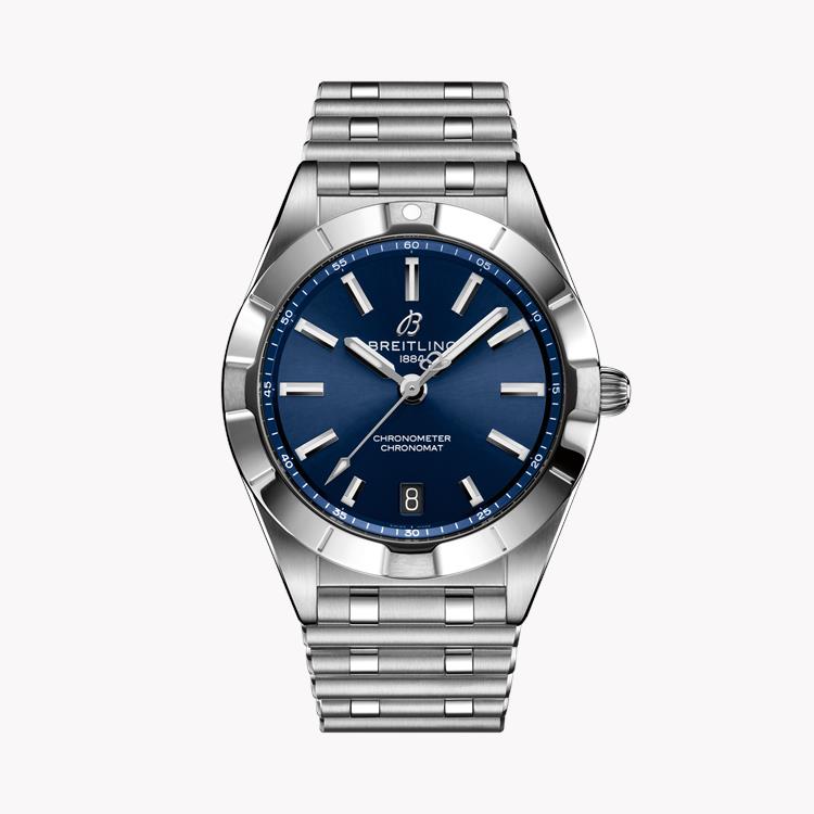 Breitling Chronomat 32 32mm, Blue Dial, Baton Numerals_1