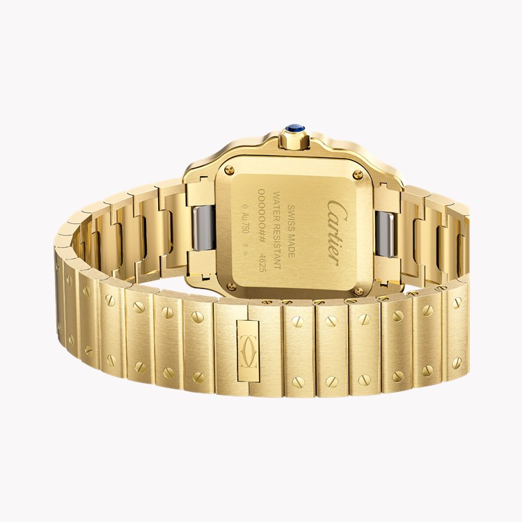 Cartier Santos de Cartier Small, Silver Dial, Roman Numerals_3