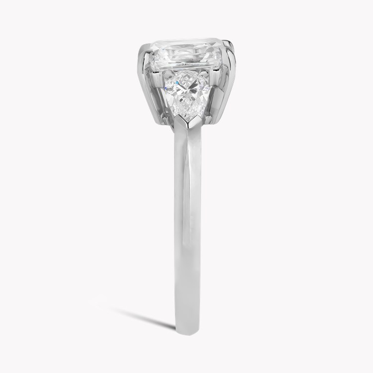 Asscher Cut 3.01ct Diamond Ring ASSCHER & PEAR CUT, CLAW SET_4