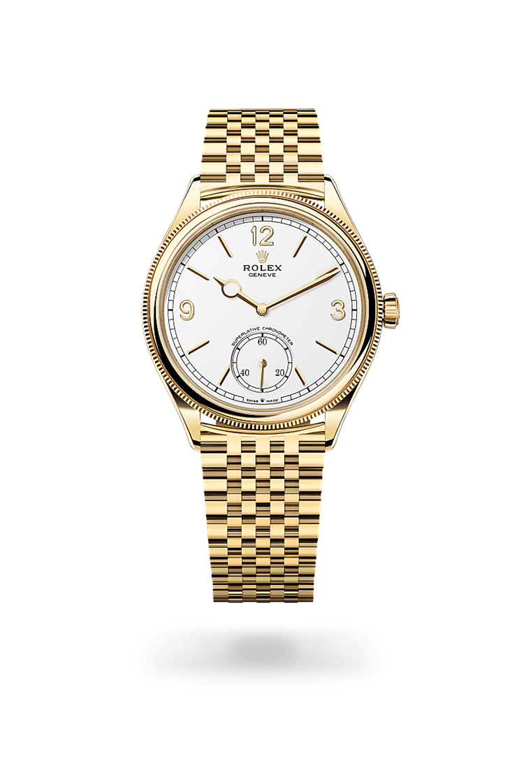 1908, 39 mm, 18 ct yellow gold, polished finish