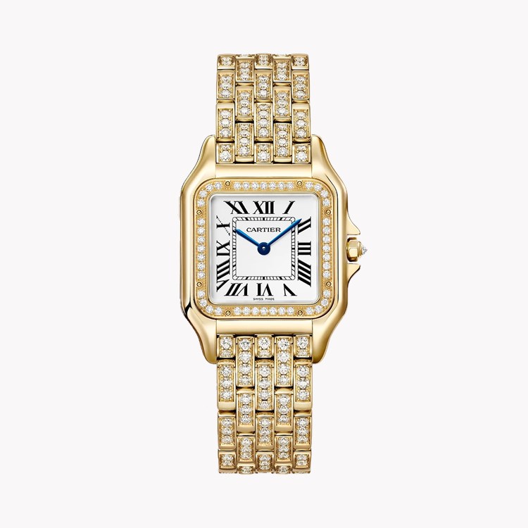 Cartier Panthère de Cartier Medium, Silver Dial, Roman Numerals_1