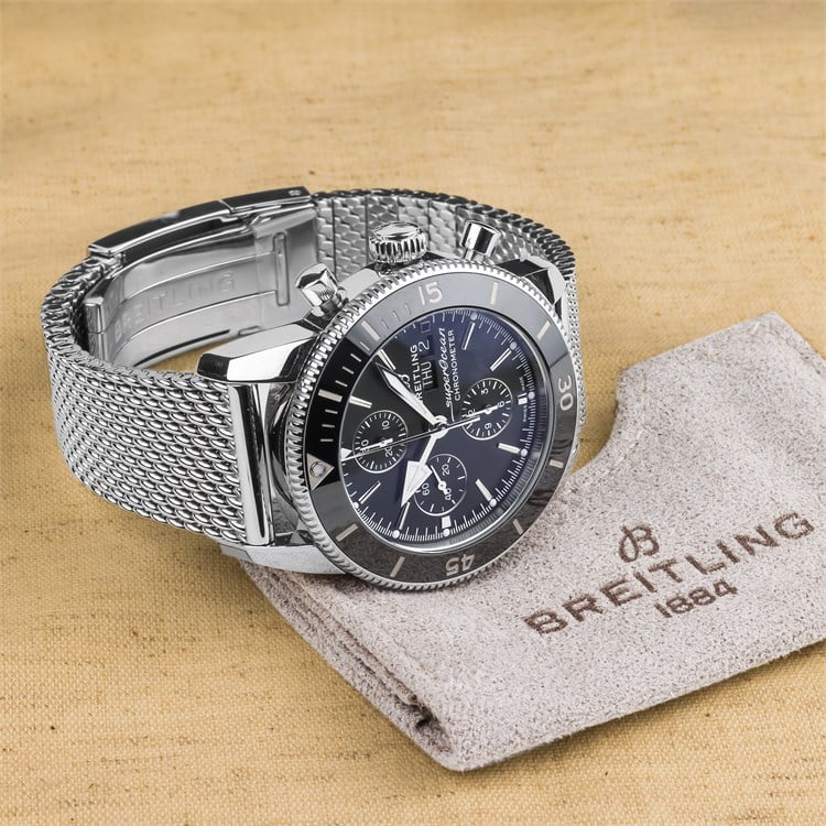 Breitling Superocean Heritage Chronograph 44mm, Black Dial, Baton Numerals_10