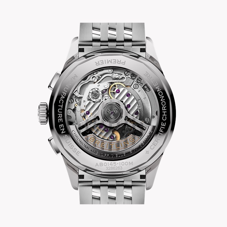 Breitling Premier BO1 Chronograph 42 42mm, Green Dial, Arabic Numerals_2