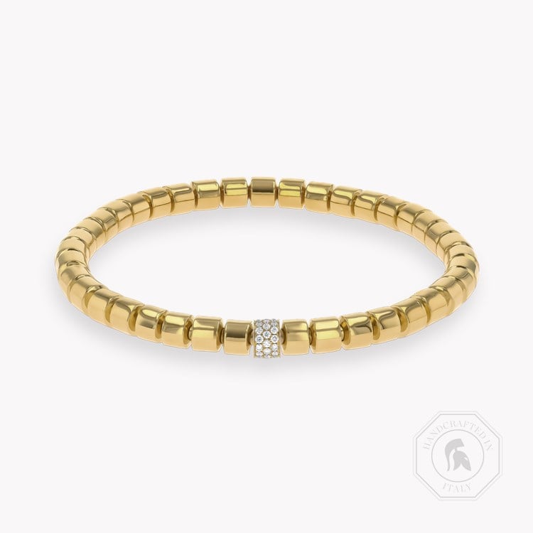 Amalfi 0.36ct Diamond Medium Angular Link Expandable Bangle