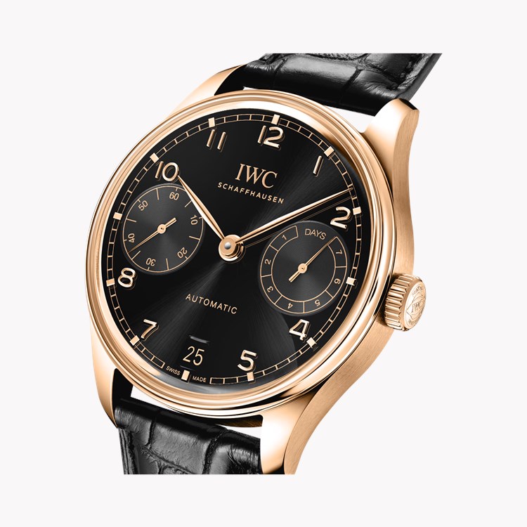 IWC Portugieser Automatic 42.4mm, Black Dial, Arabic Numerals_3