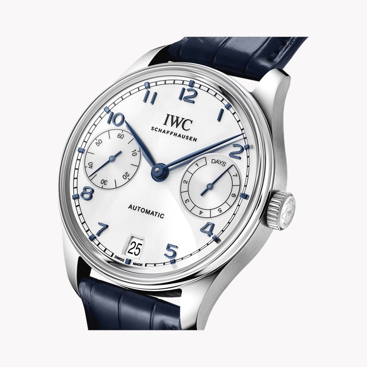 IWC Portugieser 42.4mm, Silver Dial, Arabic Numerals_3