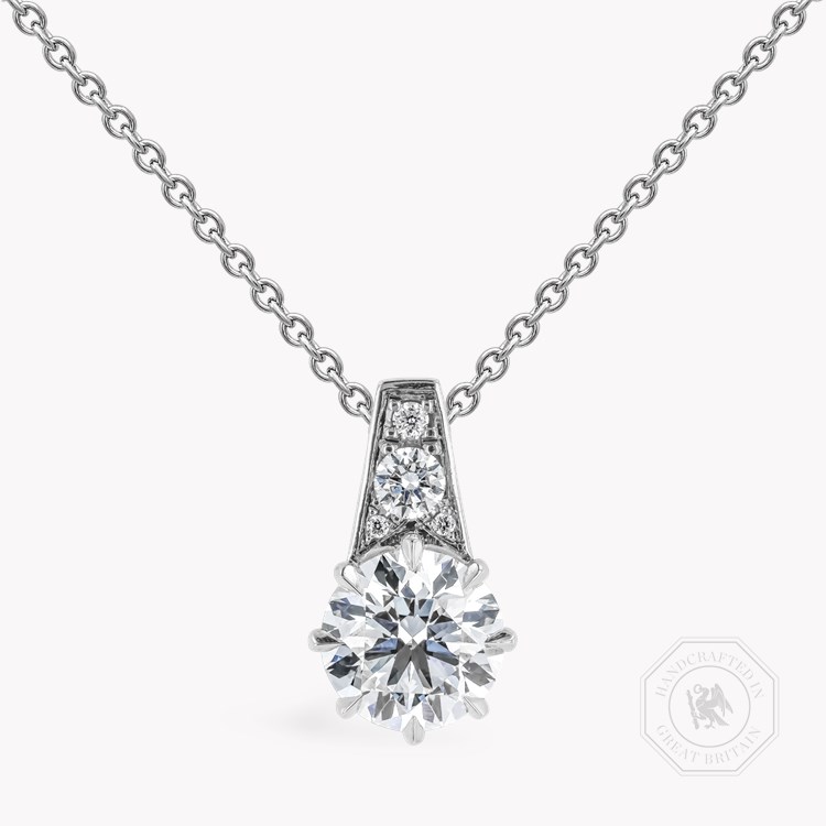 Antrobus 1.08ct Diamond Solitaire Pendant Brilliant cut, Claw set_1
