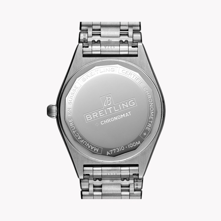 Breitling Chronomat 32 32mm, White Dial, Baton Numerals_2