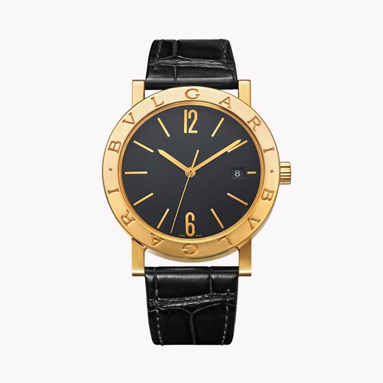 Bvlgari Bvlgari 38mm, Black Dial, Arabic/Baton Numerals_1