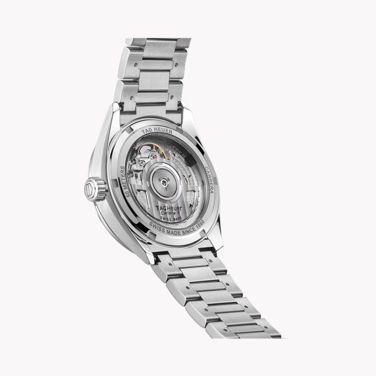 Tag Heuer Carrera Date 36mm, Green Dial, Baton Numerals_2