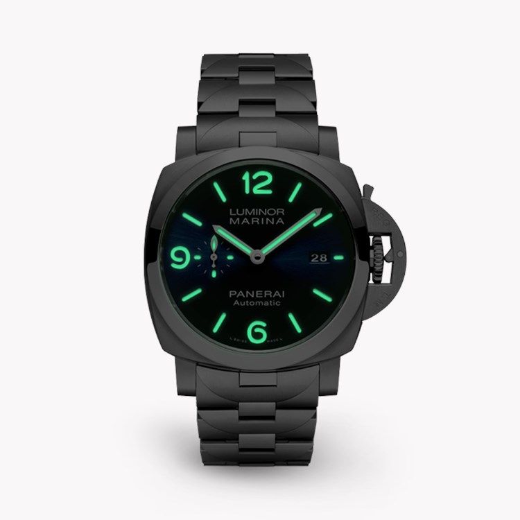 Panerai Luminor Marina - 44mm 44mm, Blue Dial, Arabic/Baton Numerals_3