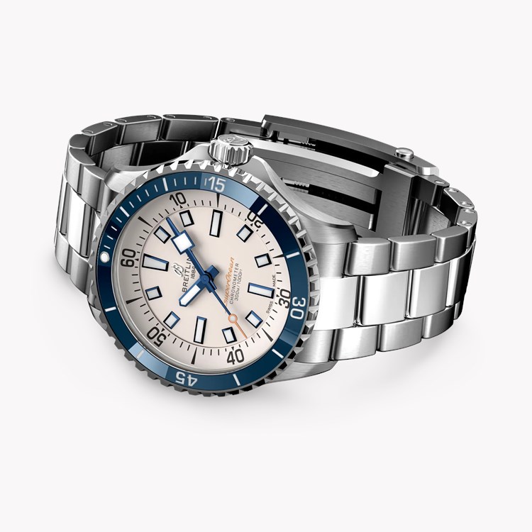Breitling Superocean Automatic 44 42mm, White Dial, Arabic & Baton Numerals_3