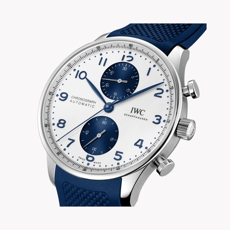 IWC Portugieser Chronograph 41mm, White Dial, Arabic Numerals_3
