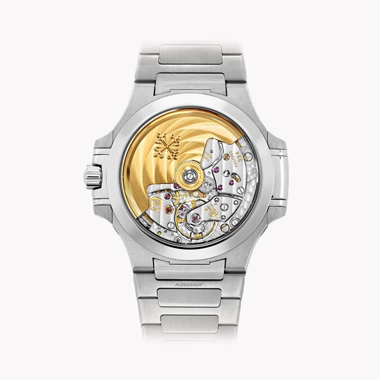 Patek Philippe Nautilus 35.2mm, Blue Dial, Baton/Arabic Numerals_2