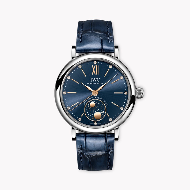 IWC Portofino Automatic Day & Night 34 Le Petit Prince 34mm, Blue Dial, Baton Numerals_1
