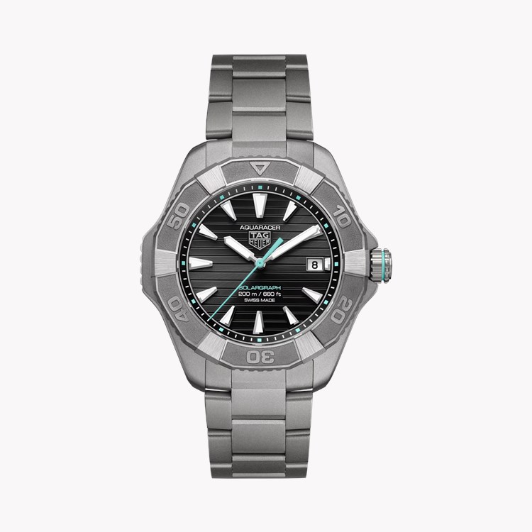 Tag Heuer Aquaracer Professional 200 Solargraph 40mm, Black Dial, Baton Numerals_1