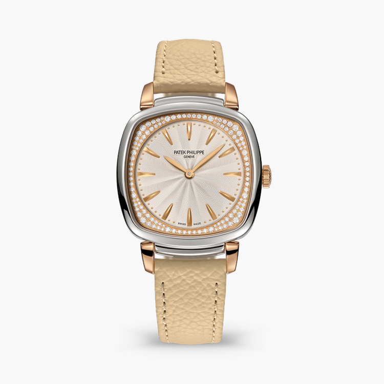 Patek Philippe Gondolo Ladies First 34.8mm, Quartz, 18ct White & Rose Gold_1
