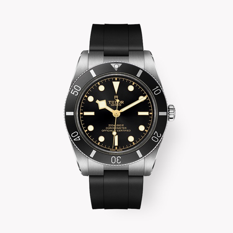 Tudor Black Bay 54 37mm, Black Dial, Baton Numerals_1