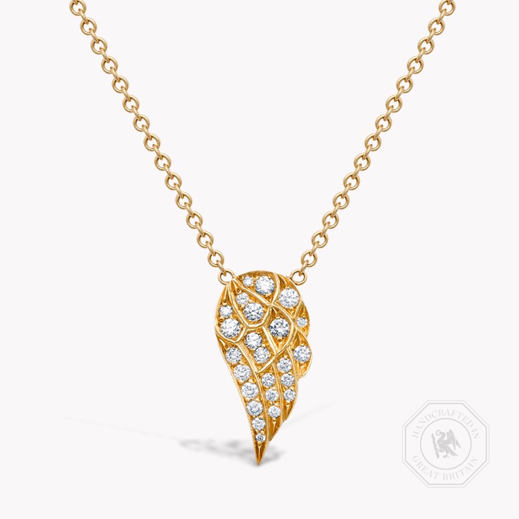 Tiara Large Diamond Pendant Brilliant Cut, Grain Set_1