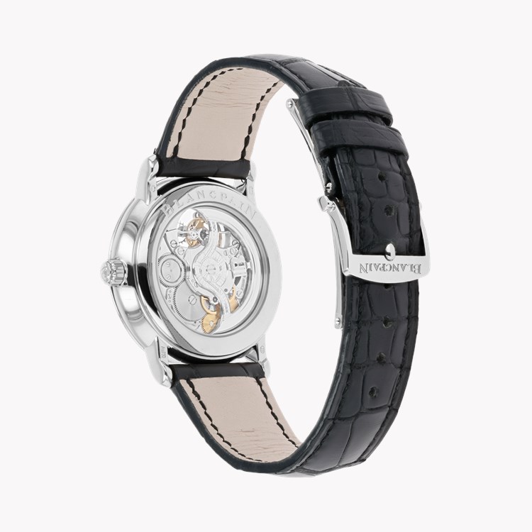 Blancpain Villeret 37.5mm, White Dial, Roman Numerals_3
