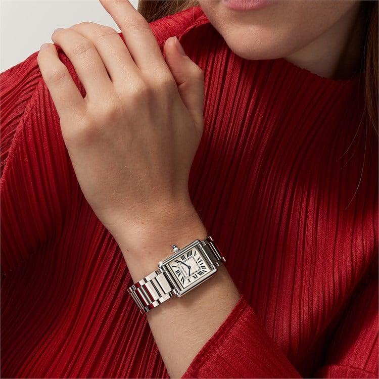 Cartier Tank Must 33.7mm, Silver Dial, Roman Numerals_10