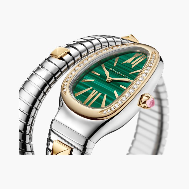Bvlgari Serpenti Tubogas Limited Edition 35mm, Quartz, Steel & 18ct Yellow Gold_2