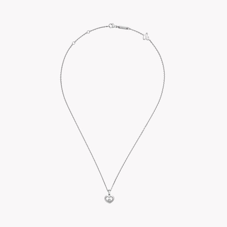Chopard Happy Diamonds Heart Shaped Pendant Brilliant Cut Rub Over Set_1