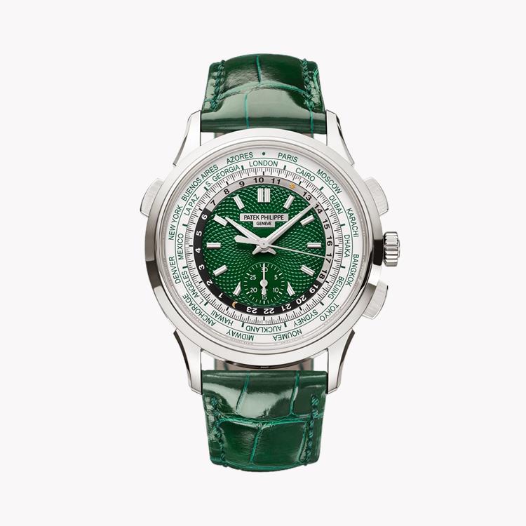 Patek Philippe Complications 42mm, Green Dial, Baton Numerals_1