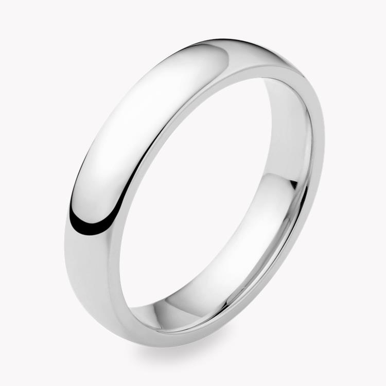 4mm Pragnell Court Wedding Ring in Platinum _1