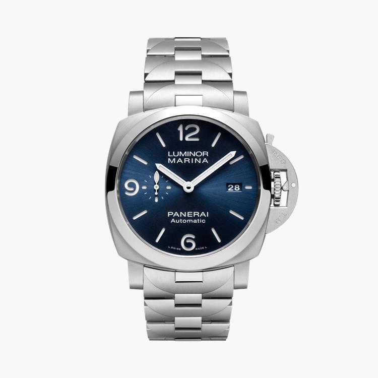 Panerai Luminor Marina - 44mm 44mm, Blue Dial, Arabic/Baton Numerals_1