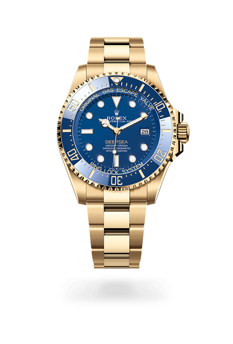 Rolex Deepsea, Oyster, 44 mm, yellow gold