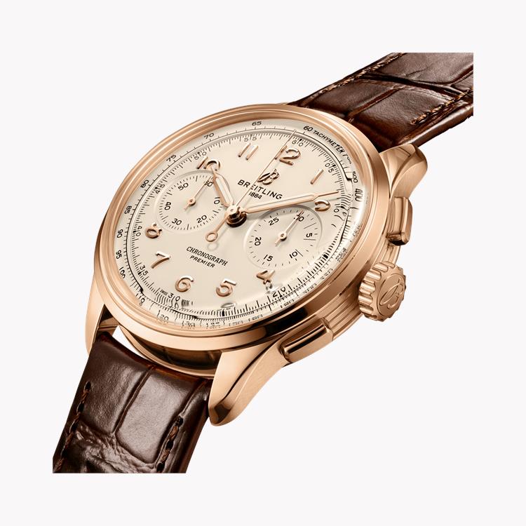 Breitling Premier B09 Chronograph 40 40mm, Silver Dial, Arabic Numerals_2