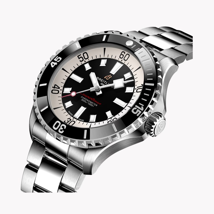 Breitling Superocean Automatic 46 46mm, Black Dial, Baton Numerals_3