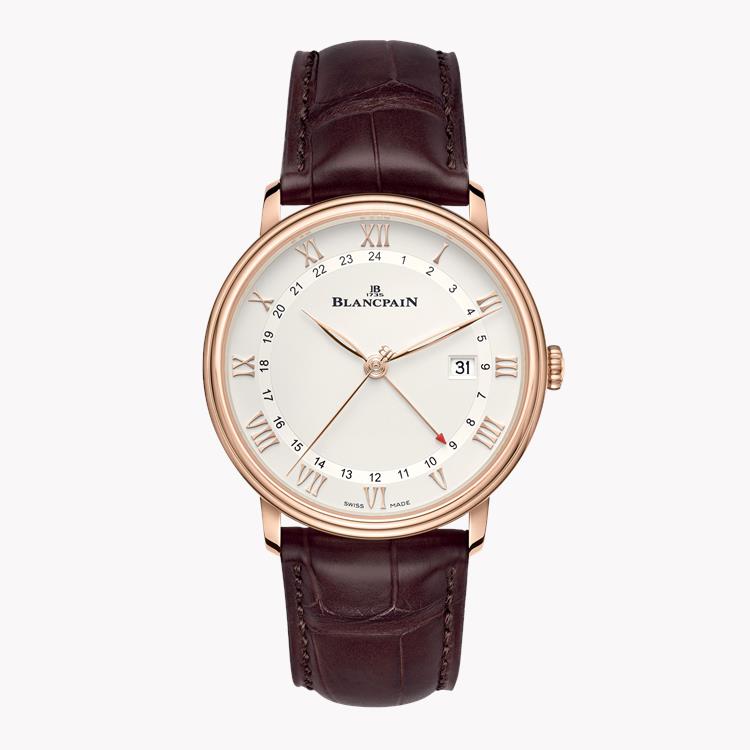 Blancpain Villeret 6662 3642 55A Watch - 40mm, Ivory Dial, Arabic 