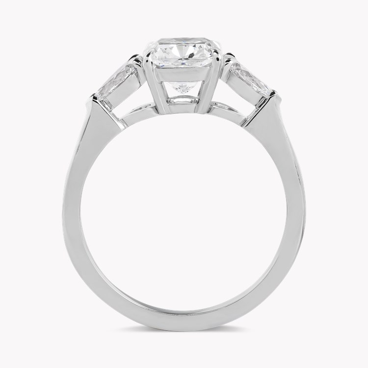 Cushion Cut 1.50ct Congolese Diamond Ring Cushion Cut, Claw Set_3
