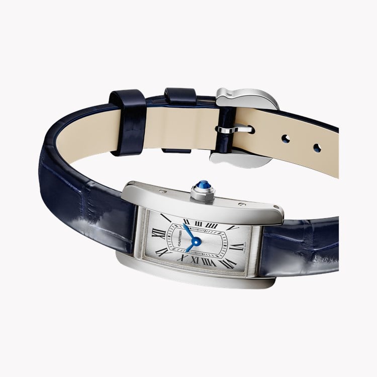 Cartier Tank Américaine Mini, Silver Dial, Roman Numerals_4