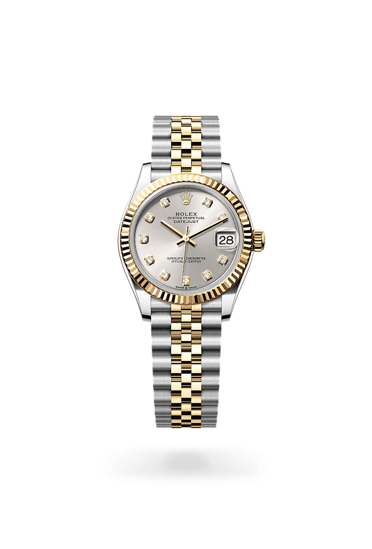 Datejust 31, Oyster, 31 mm, Oystersteel and yellow gold