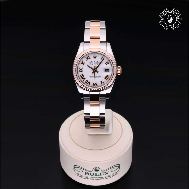 Lady-Datejust 26 2013, 26mm, Oystersteel & Everose Gold