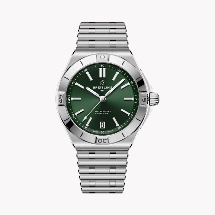 Breitling Chronomat B31 40 40mm, Green Dial, Baton Numerals_1