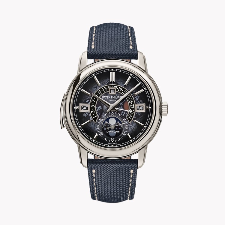 Patek Philippe Grand Complications 40.2mm, Blue Dial, Baton Numerals_1