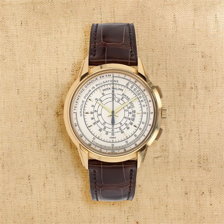 Pre-owned Patek Philippe Multi-Scale Chronograph 40mm, Silver Dial, Baton Numeral_1
