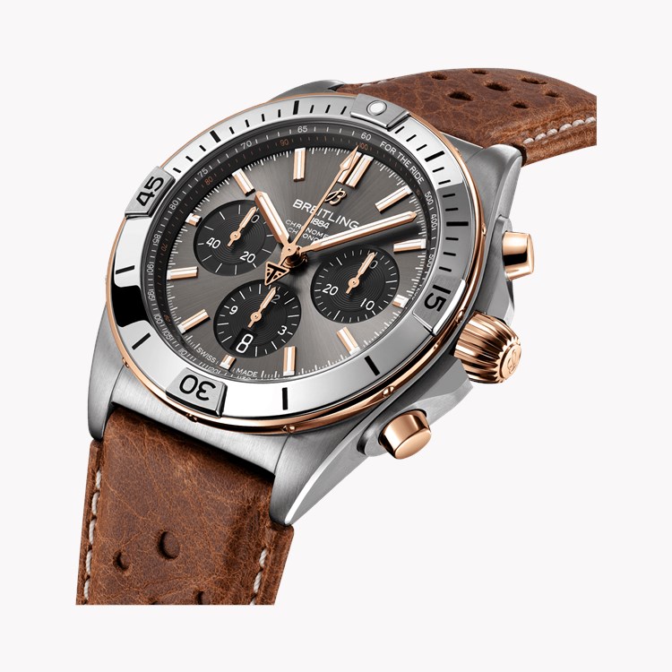 Breitling Chronomat B01 Triumph 42mm, Grey Dial, Baton Numerals_2