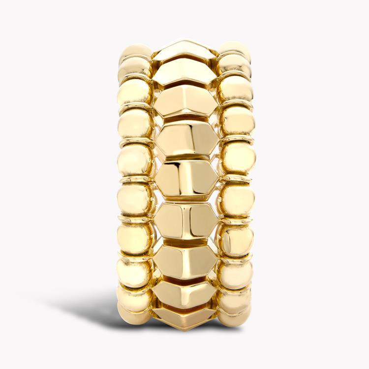 Bohemia Peaked Expandable Three Row Ring _4