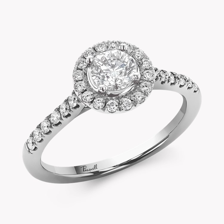 Celestial 0.50ct Brilliant Cut Diamond Cluster Ring Brilliant cut, Claw set_1