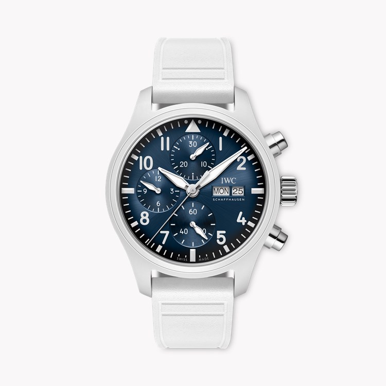 IWC Pilot's Chronograph 41 Le Petit Prince 41.9mm, Blue Dial, Arabic Numerals_1