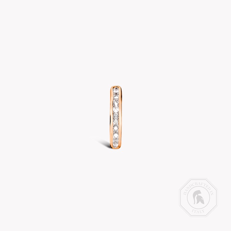 RockChic Diamond Hoop Earring Princess Cut_1
