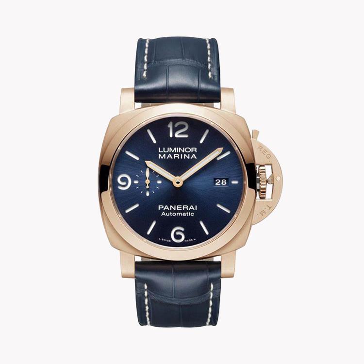 Panerai Luminor Marina Goldtech™ - 44mm 44mm, Blue Dial, Arabic/Baton Numerals_1
