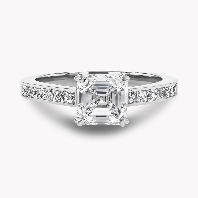 Gatsby 1.50ct Asscher Cut Diamond Ring Asscher Cut, Claw Set_2