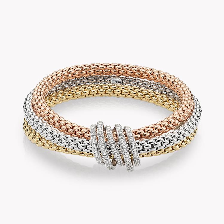 FOPE Diamond Bracelet Brilliant Cut, Pave Set_1