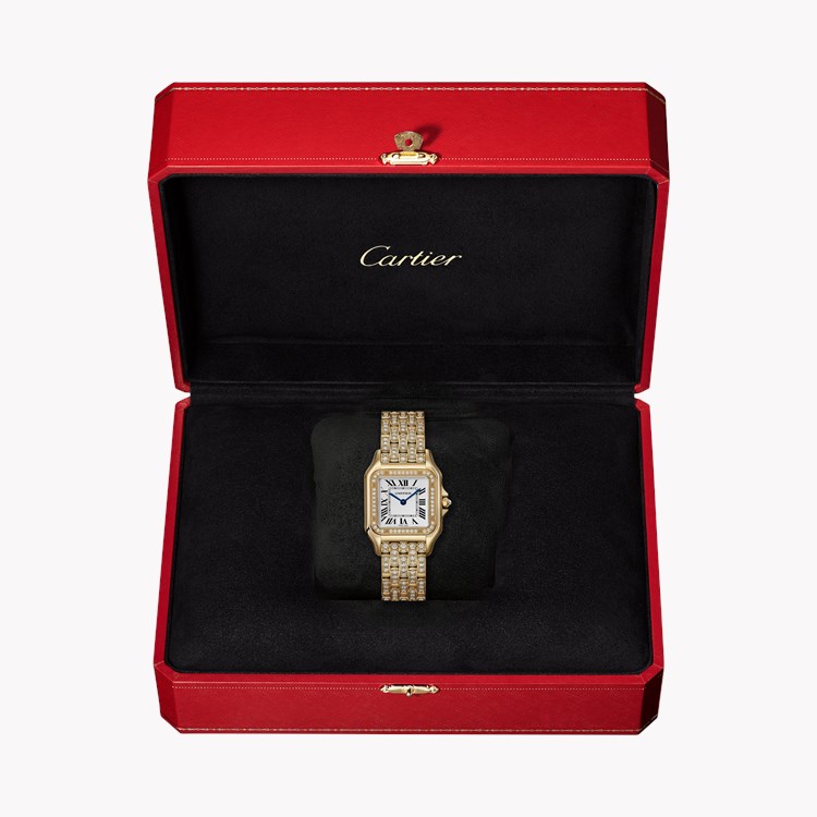 Cartier Panthère de Cartier Medium, Silver Dial, Roman Numerals_6